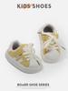 2026 Kids' Spring/Autumn Mesh Breathable Sports Shoes - Unisex White Forrest Gump Style with Soft Sole Casual Design.