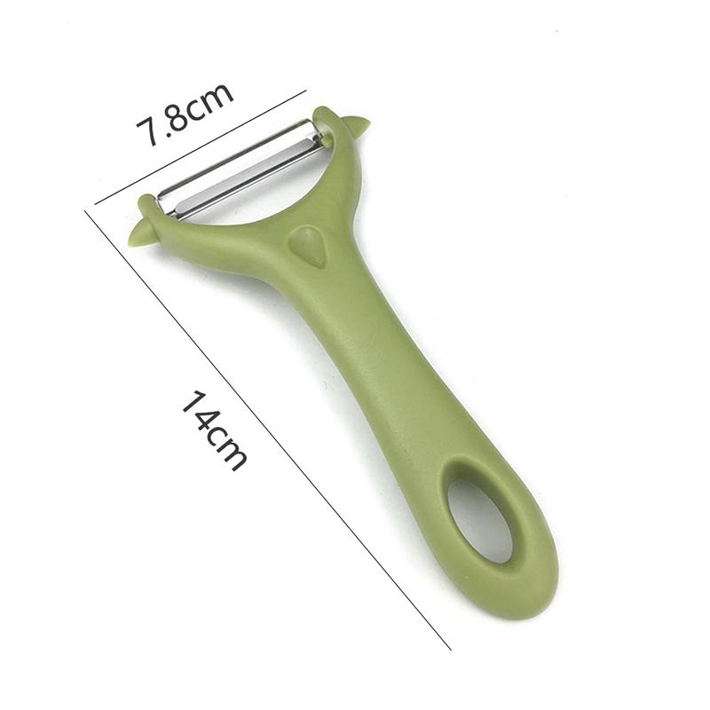 2 In 1 Rotary Peeler Y-Shaped Potato Peeler Stainless Steel Fruit Vegetable Peeler Carrot Potato Slicer Kitchen Grater Peeler