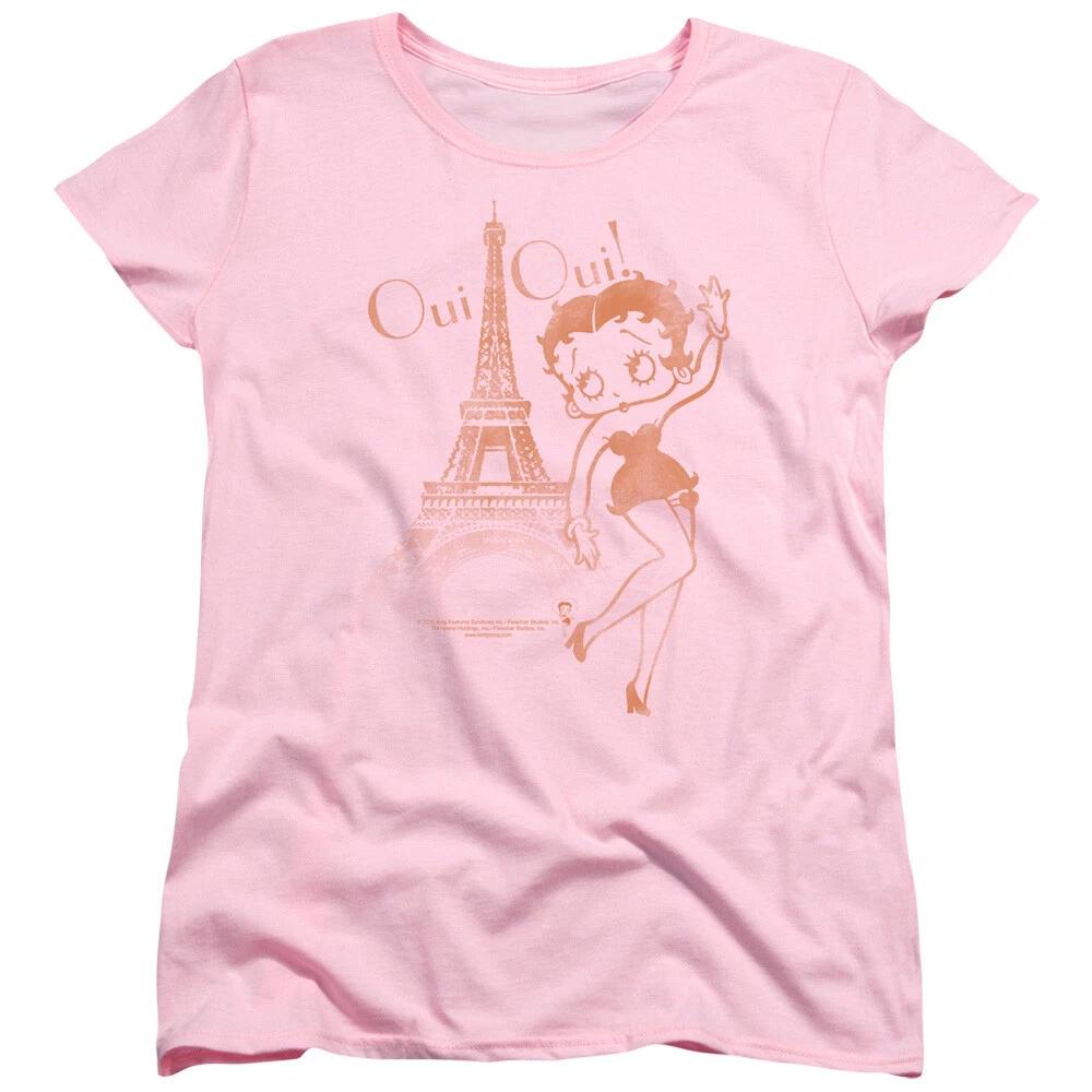 Betty Boop  Oui Oui  Women s T-Shirt 4XL