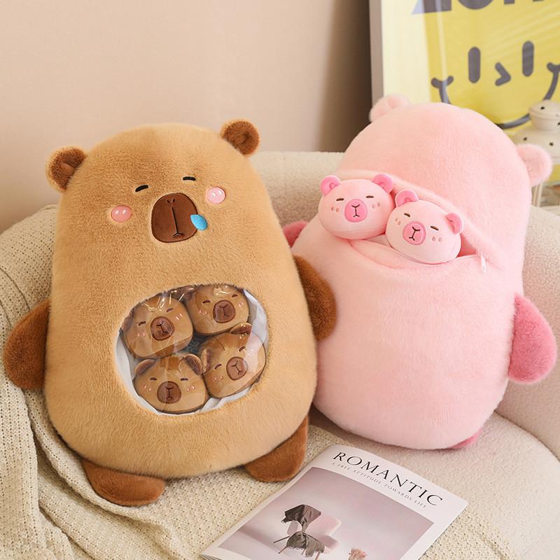 Capybara Toy Plush  A Large Bag  Creative Capybara Stuffed Dolls  Toys Plush