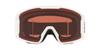 Oakley LINE MINER M Matte Garnet One Size Goggles, White/Prizm Lens,