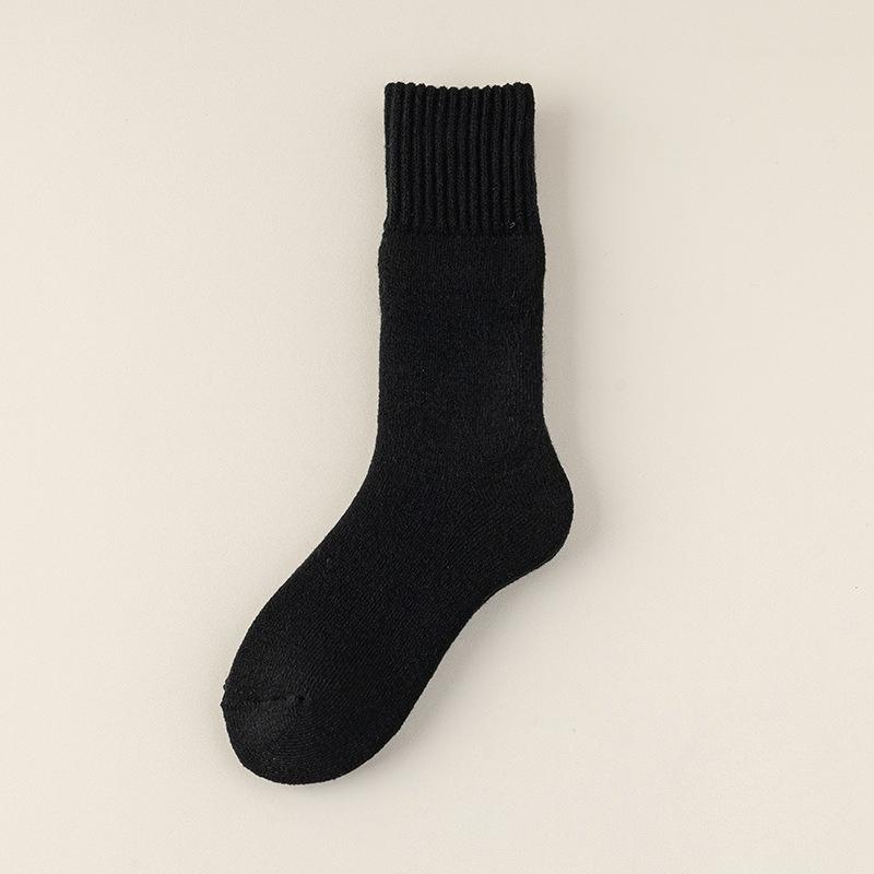 Extended and Thickened Cashmere Socks for Women and The Elderly To Keep Warm In Autumn and Winter. Woolen and Fleece Sleeping Socks