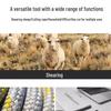Manual Crank Large Wool Shearing Scissors for Sheep, Rabbit, and Dog Hair Trimming