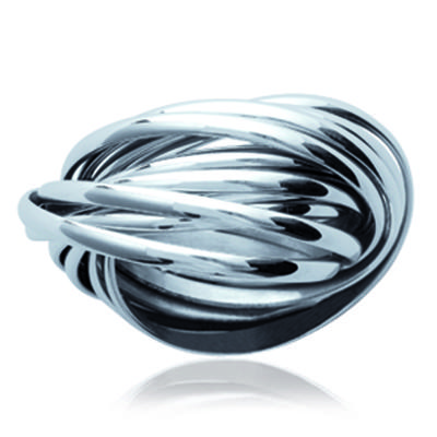 Weekly Steel 'Choreography' Silver - 8 Mm