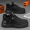 Winter velvet Martin boots men's shoes retro tooling shoes trendy versatile board shoes thickened warm short boots cotton shoes