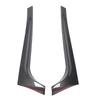 Pair of Rear Window Side Spoiler Wing Cover Trim Sporty Look Back Window Side Splitter Replacement for MK5 R32 2003-2008