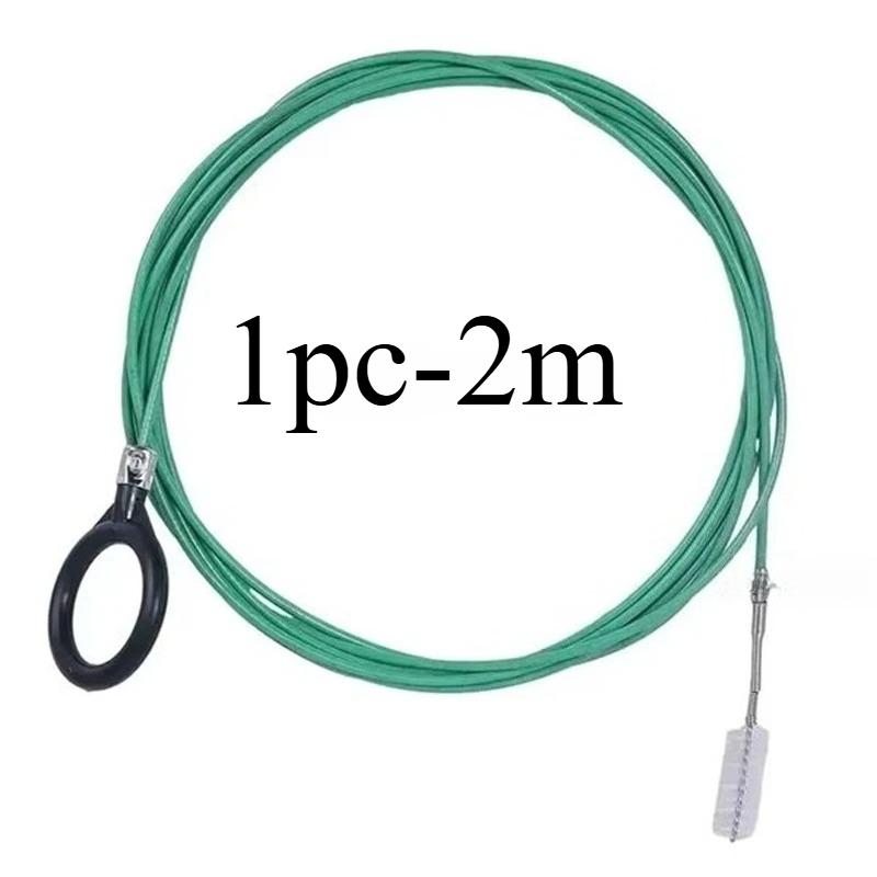 1/2/3/6pc Car Drain Hole Unclogger Sunroof Drain Hole Cleaning Brush Car Pipeline Cleaning Tool Suitable for Most Car Drain Hole