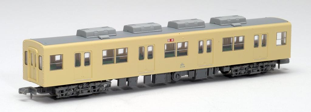 Tomytec GeoColle Railway Collection Tobu Railway 8000 Series 8111 Formation Sage Cream Tobu Museum Dynamic Preservation Formation Set 268581 First