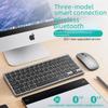 Multi-Device Wireless Mouse & Three/Dual-Mode Keyboard for Notebook, Desktop, Tablet & Phone