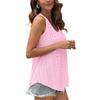 Round Neck Loose Sleeveless T-shirt Tops, Undershirts Women