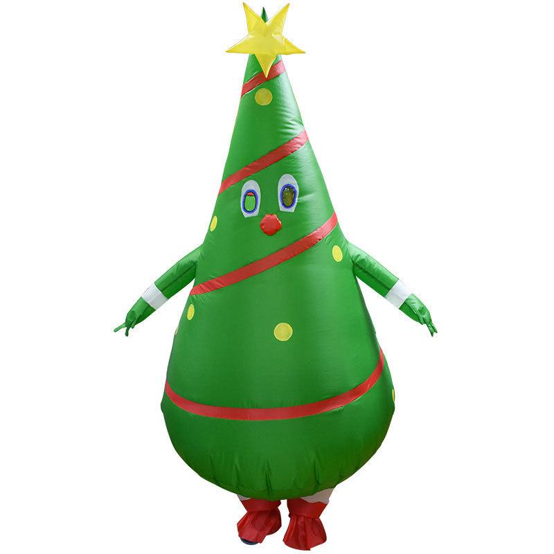 Weihnachtsmann Aufblasbares Rentier Kostüm zum Aufsitzen für Party Events