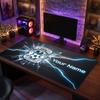 Coventry City Custom Large Mouse Pad, Personalized Name Text Print, Football Logo Non‑Slip Desk Mat Gaming Gift
