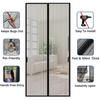 Anti Mosquito Door Curtain Invisible Ventilate Door Screen No Punching Magnetic Automatic Closing Anti Fly Bug Insect Screen Summer Insect Curtain Net