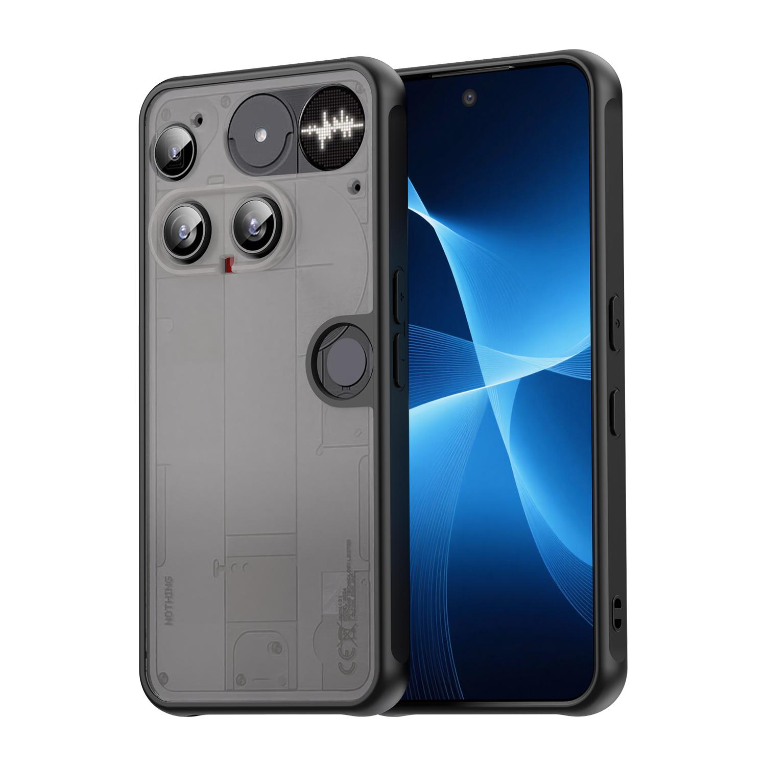 Для беспроводной зарядки Магнитный чехол Для Nothing Phone 3 NothingPhone3 5G Ударопрочный Матовая задняя крышка Чехол Nothing Phone (3)