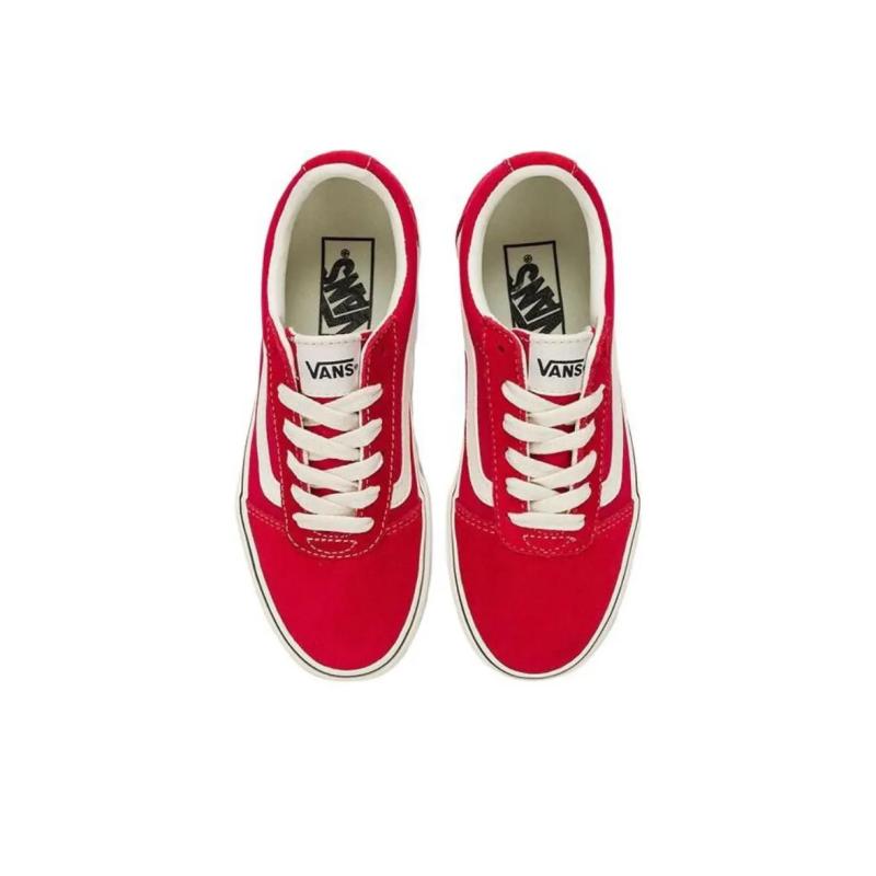 Vans Ward Casual Shoes Kids Sneakers Red VNOA3IUNBOP