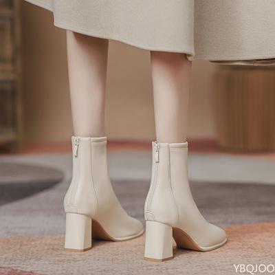 Neue Frühling Winter Damen bequeme Stiefel Elegant minimalistisch Damenschuhe Damen High Heels Modische vielseitige Stiefel