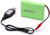 RC Battery 6V 2400mAh Rechargeable Ni-MH AA with JST Plug – For RC Cars, Boats, Tanks, Power Tools – Includes USB Charger
