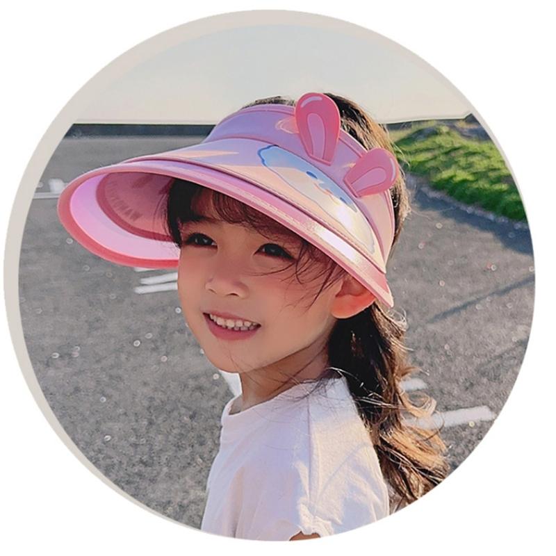 Regulable Speed Sun Hat With Sun Protective Border Outdoor Children Hat for Outdoor Activity and Beach Trip