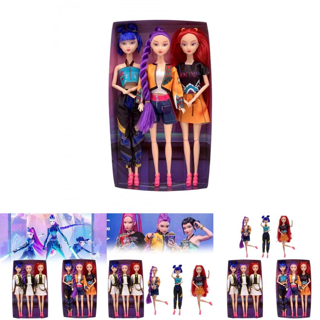 Kpop Demon Hunters Pvc Baby Doll Toy For Trendy Collectors Decoration