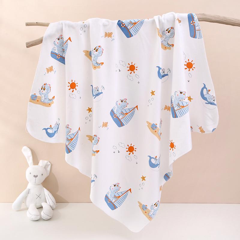 

Class A Pure Cotton Baby Swaddle Blanket – Essential for the Delivery Room & Suitable for All Seasons 85*85cm