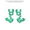 30 Pcs Car Green Plastic Fastener Transmission Tubing Clamp Clip