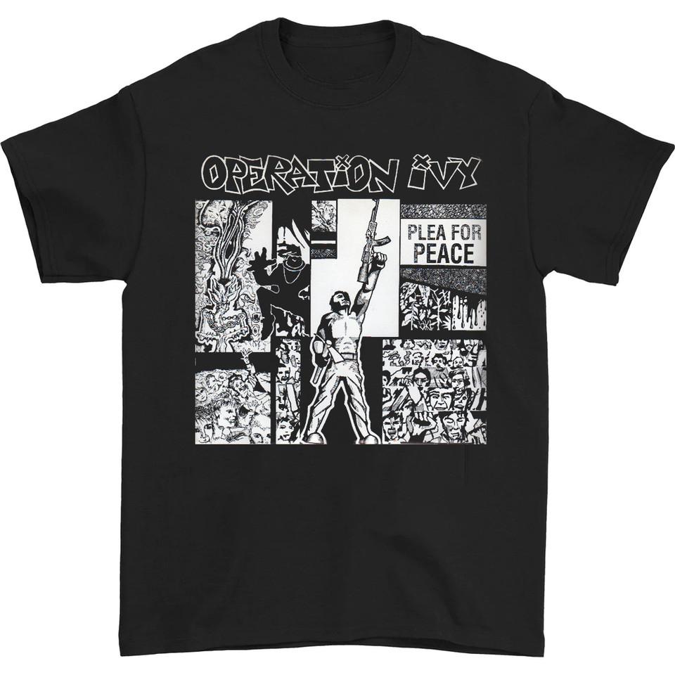Operation Ivy band black T-shirt short sleeve All sizes Unisex Tee TA4773 S
