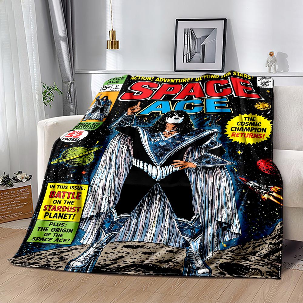 Manta de Rendimiento de Elvis Presley Suave Cálida Acogedora Perfecta para Sala de Estar Cama Ropa de Cama para Todas las Ocasiones Estilo Moderno