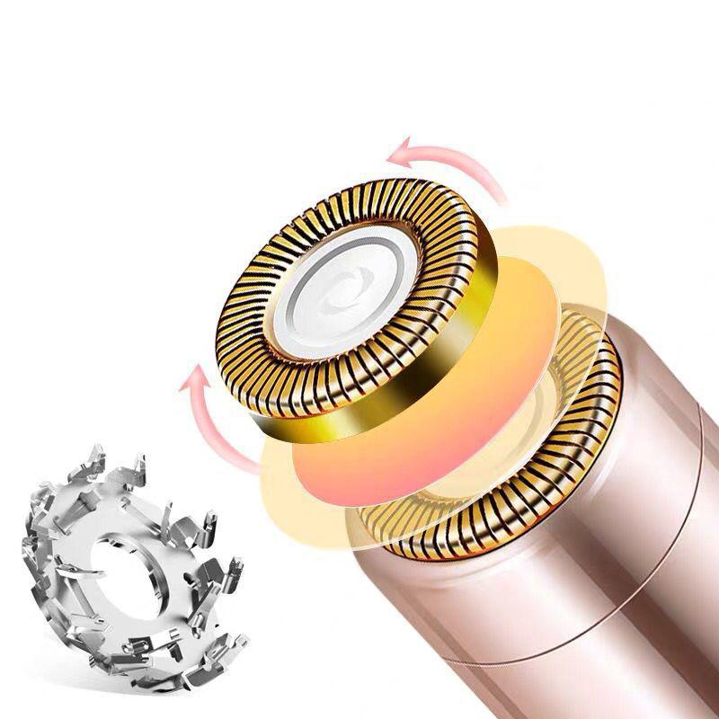 New Lip Laser Epilator For Women Mini Laser Hair Removal Tools Electric Hair Removal Machine Device Epilator Fcae Care
