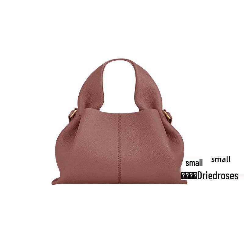 Sac Bandoulière en Cuir Véritable pour Femme Boling'en Cloud Dumpling