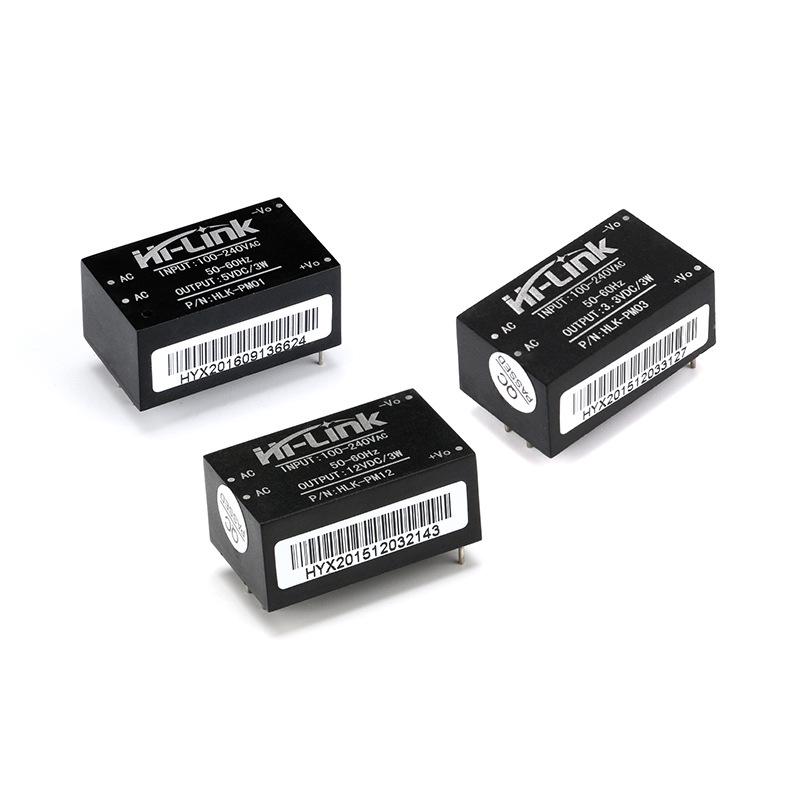 AC-DC Isolated Power Module 220V To 3.3/5/12V - HLK-PM1/3/12 Step-Down Module.