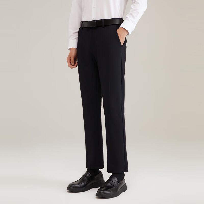 YOUNGOR Men's Business Casual Knit Trousers VCZZ329955AWY
