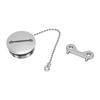 Boat Fuel Tank Cap 1.5 Inch 38mm Marine Fuel Cover with Chain and Key Stainless Steel Deck Fill Filler Cap for Yachts