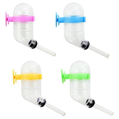 Hanging Hamster Water Bottle, 60ml - Small Pet Drinking Utensil