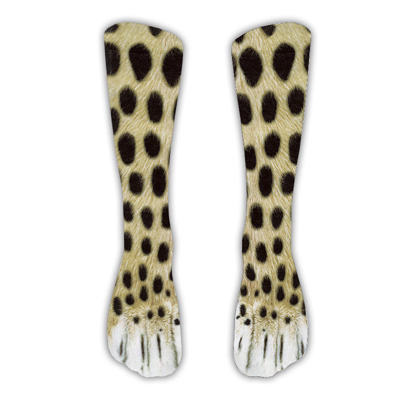 3D Animal Paw Prank Socks: Creative Cat & Dog Hoof Print Simulation