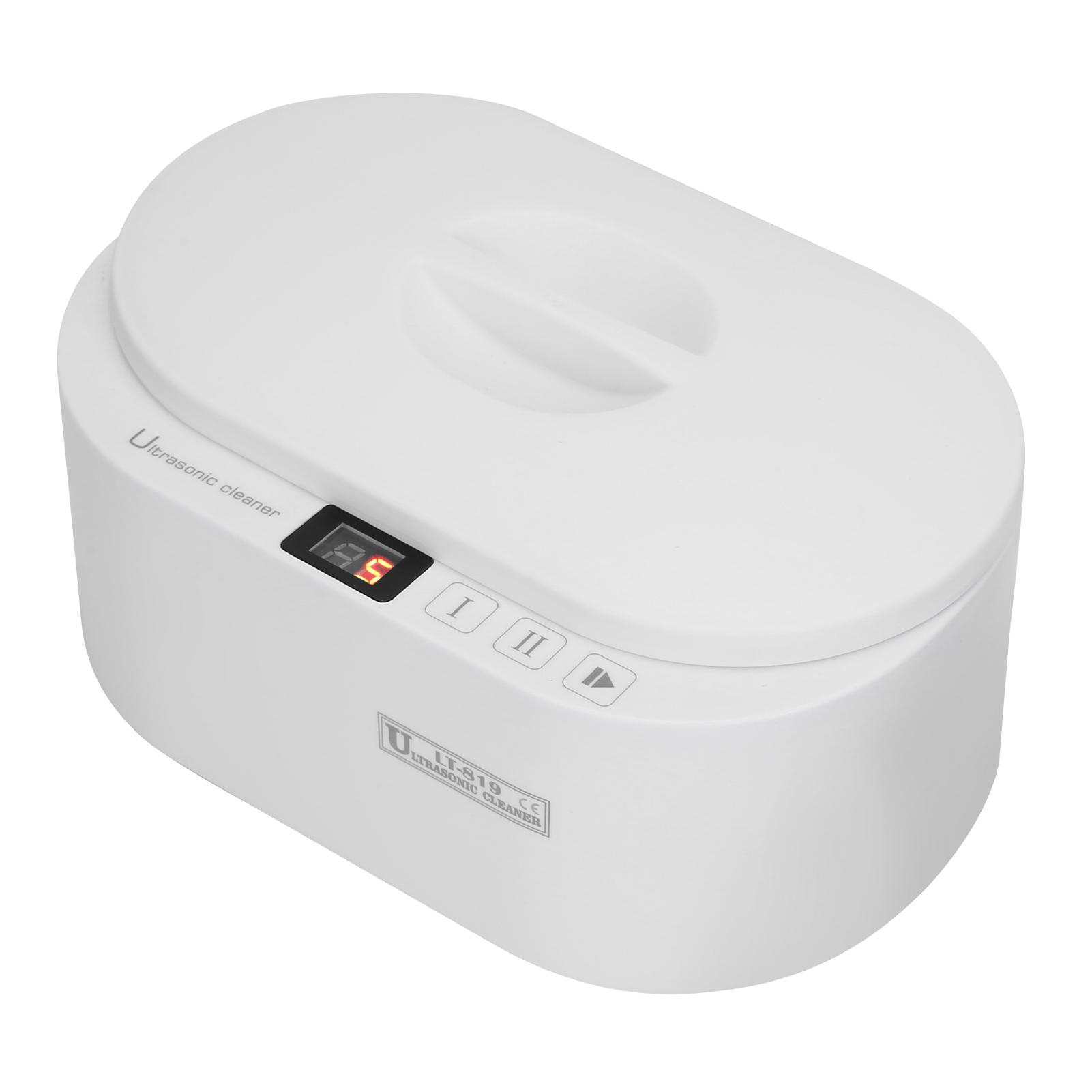 

Интеллектуальная ультразвуковая очистка ювелирных изделий для очков, зубных протезов, зубных щеток, вилка UK 220V UK Plug