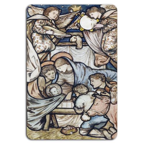 

Angelic Nativity Scene A Classic Christmas TributeAluminumtin sign 20x30cm（7.8x11.8inch）