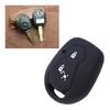 2 Buttons Silicone Car for Key Fob Cover for Case For SSANGYONG ACTYON KYRON