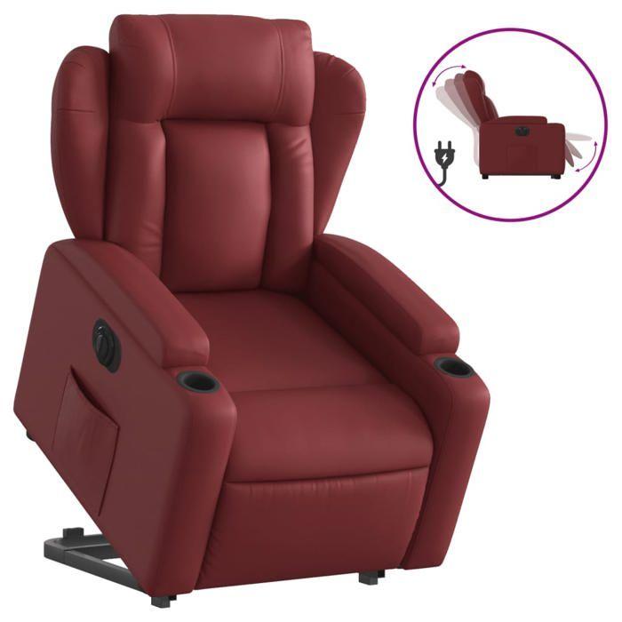 VidaXL Electric Recliner, Relaxation Chair with Adjustable Backrest and Footrest, Living Room Seat, Modern, 3204562