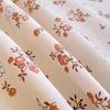 Ancient Art Floral Bed Sheet & Duvet Cover Set - Single/Double, All-Season, Student Dormitory