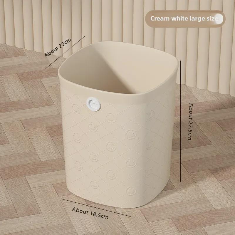 Free Pressure Ring Multi-Use Trash Can for Kitchen, Bathroom, Bedroom, Living Room, Dormitory, Office