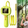 Kids Endoscope with Light 2.4 Inch Screen Borescope Snake Camera IP67 Nature Science Exploration Inspection Pipe Mirror Camera