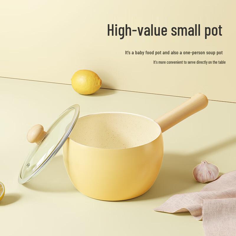 Sheng Bide 16cm Non-Stick Iron Soup Pot