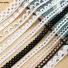 Water Soluble Lace Embroidery Collar - DIY Sewing Material Crescent Edge Cotton 