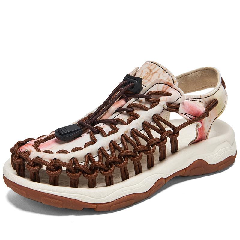 New sandals woven children's sandals middle children's sandals men's sandals older children's sandals beach shoes Roman sandals