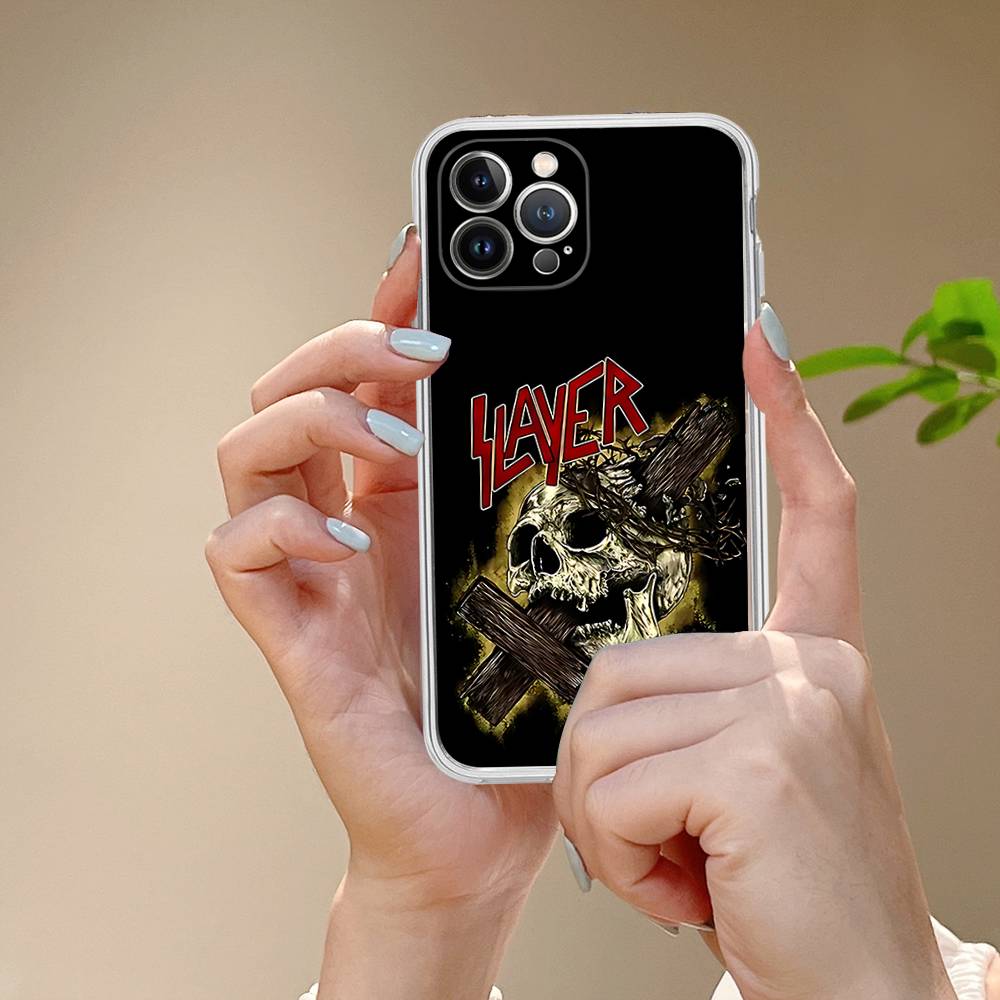 S-Slayers Band Phone Case For IPhone 17 16 15 Plus 14 13 Mini 12 11 Pro Max Soft Shell Cover