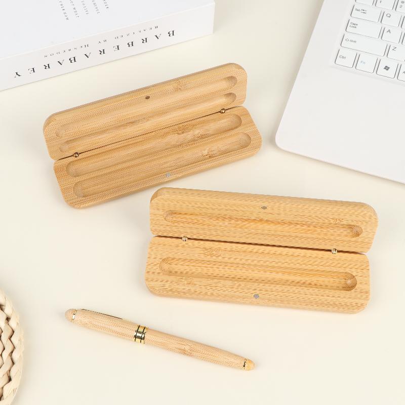 New Pen Smooth Writing Teachers Writing Supplies Nature Bamboo Pen Bamboo Box Pens Wood Fountain Pen Case Bamboo Fountain Pen