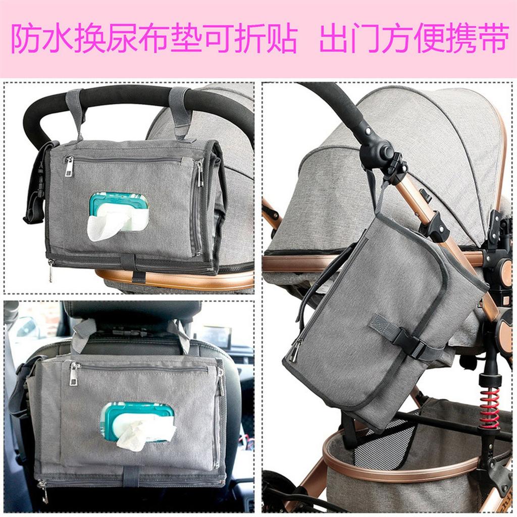 Baby Portable Diaper Changing Pad - Baby Changing Pad & Diaper Changer Travel Bag, Baby Changing Mat, Portable Changing Pad