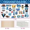 30pcs Blessing Father's Day Photo Props Dress Up Costume Mask  Happy Father's Day Decoration