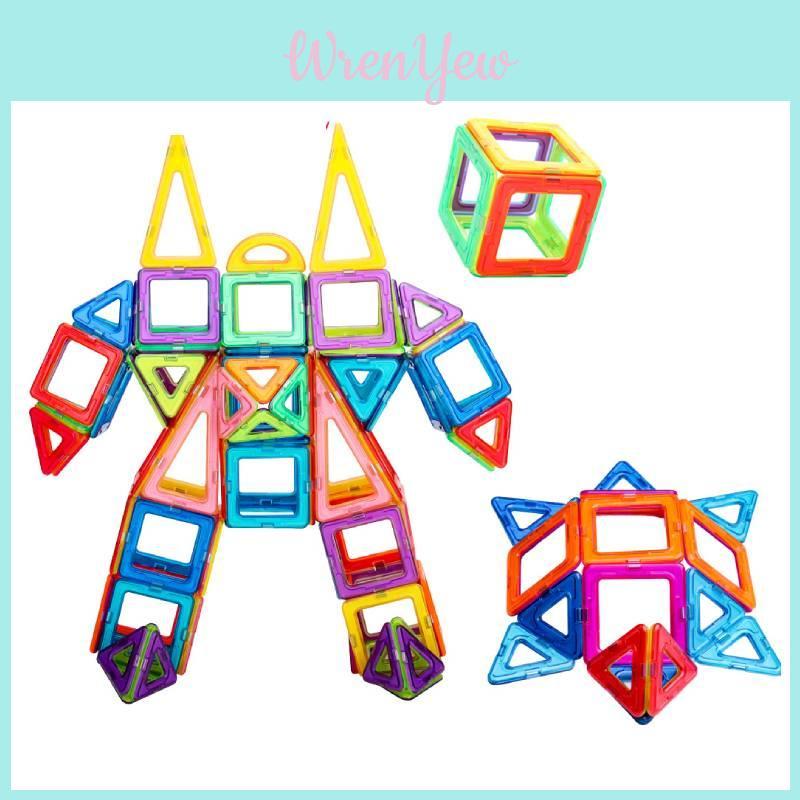 Vibrant Magnetic Tiles Construction Set For Creative Learning And Imaginative Play
