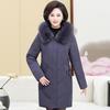 2024 Women's Plus Size Fur Collar Winter Down Jacket - Fashionable, Warm, Thickened Mother's Trend.